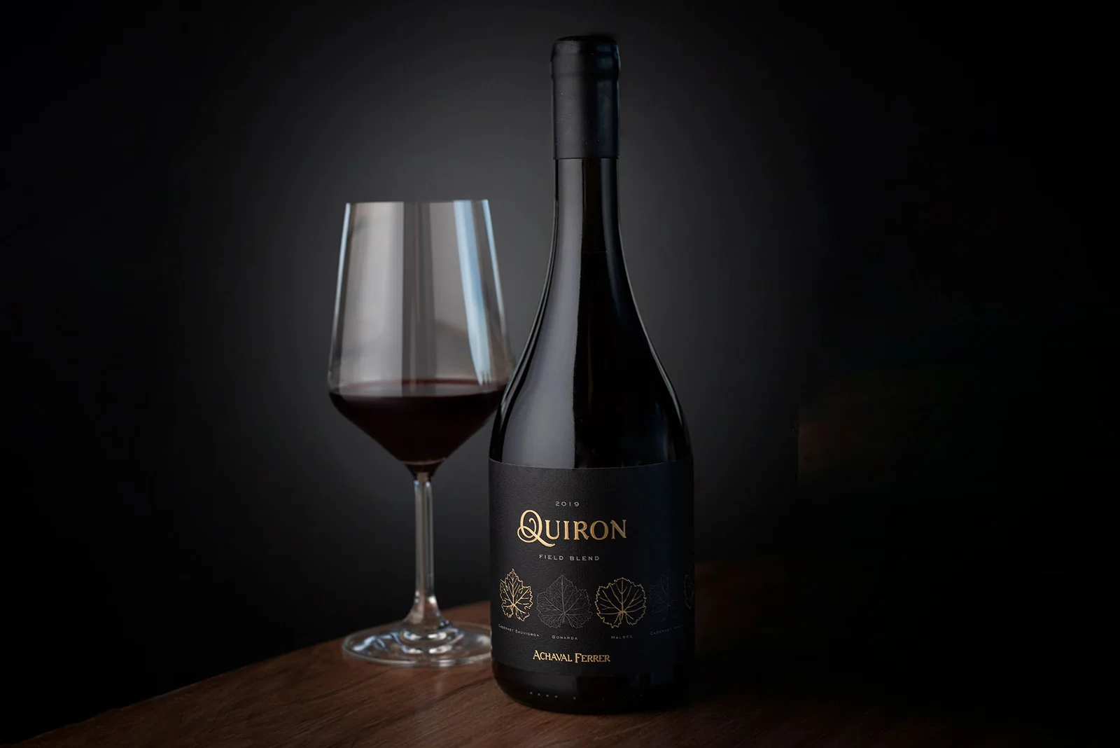 Packaging de Quirón, vino ícono de Quimera — Achaval Ferrer